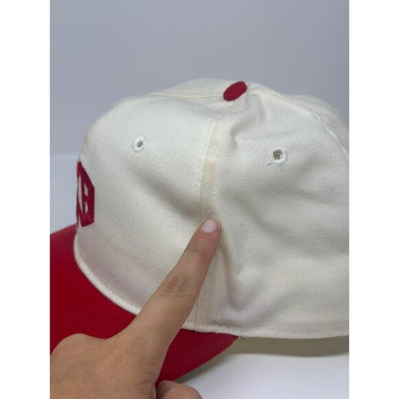 Vintage 90s American Needle Philadelphia Phillies Snapback Hat – Texaco MLB Cap - Picture 4 of 9